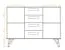 Cassettiera Masterton 09 in faggio massello oliato | 100 x 136 x 45 cm | Design elegante