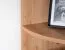 Scaffale rettangolare Curug 12 rovere | 188 x 34 x 34 cm | 4 ripiani | Design moderno