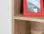 Scaffale "Sichling" 05 marrone rovere | 175 x 35 x 32 cm | 5 ripiani | Design moderno e versatile