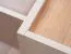 Soggiorno completo 5 pezzi "Barbe" | Colore cashmere | Bordi ABS | Caminetto elettrico incluso