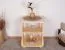 Mobile porta TV in pino massello naturale Junco 207 | Design compatto | 49 x 51 x 49 cm