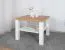 Tavolino quadrato con pratico vano portaoggetti "Temerin" 30a, rovere Gold Craft / bianco opaco, 60 x 60 x 51 cm, tavolino da TV, tavolino da caffè