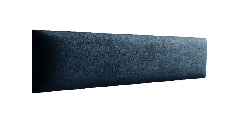 Pannelli imbottiti per tappezzeria | Set 10 pezzi | Velluto blu scuro | 40 x 15 cm