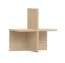 Elemento Organizer per Librerie o Scaffali Sospesi | Colore Rovere | 47 x 44,5 x 29 cm | Design Moderno Serie Aenna