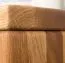 Tavolino "Wooden Nature" 419 rovere massello | Design moderno | 45 x 80 x 80 cm | Colore naturale