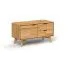 Cassettiera Timaru 16 | Rovere massello selvatico oliato | 48 x 90 x 40 cm | Design premium