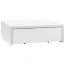 Tavolino contenitore per cameretta Marincho 24 bianco | 35 x 107 x 95 cm | Design moderno e funzionale