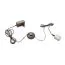Alimentatore per LED | 60W | Tre collegamenti da 3 m | Nero