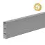 Base prefabbricata per recinzioni in alluminio - Altezza: 20 cm, Spessore: 4,4 cm, Lunghezza: 247 cm, Colore: grigio scuro