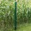 Palo per recinzione Mod. U, Finitura: zincato, Per recinzioni alte max: 43 cm, Lunghezza: 45 cm, Punti di fissaggio: 2