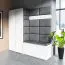 Armadio Zapopan 25 bianco | 2 scomparti | 2 barre appendiabiti estraibili | 185 x 90 x 40 cm