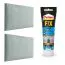 Pannelli imbottiti 50 x 30 cm | Set 10 pezzi | Velluto verde chiaro | Facili da pulire