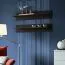 Pensile Hompland 76 nero | 170 x 160 x 40 cm | Apertura push-to-open | Design moderno