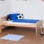 Letto singolo Easy Premium Line K1/2n in faggio massello naturale | 90 x 190 cm | Design moderno e robusto
