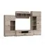 Soggiorno moderno completo 4 pezzi | Set C Gabes | Rovere Sonoma | Design elegante e funzionale