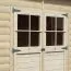 Casetta da giardino "Mainz" 04, legno grezzo, incl. pavimento - spessore 19 mm, SU: 5,80 m²