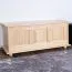 Cassapanca in legno di pino massello naturale | Design moderno | 180 - 50 x 120 x 48 cm