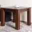 Tavolino Junco 485 in legno di pino massiccio color noce | Design moderno e semplice | 60 x 60 x 50 cm