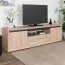 Mobile porta TV Popondetta 11 | Rovere Sonoma | 52 x 180 x 38 cm | Design moderno e pratico