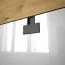 Pensile per cameretta Garian 12 | Rovere, bianco lucido, grigio | 53 x 120 x 32 cm | Spazio organizzato