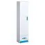 Armadio cameretta "Frank" 05 | Ante battenti | Bianco/Blu | 189 x 45 x 40 cm