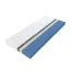Materasso Ruwa 07 in schiuma | Comfort superiore H3 | Rivestimento sfoderabile | 160 x 200 cm