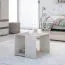 Tavolo Peter 14 per cameretta | Bianco pino/Beige | 47 x 57 x 56 cm | Superficie ideale per gioco e appoggio