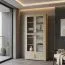 Vetrinetta Kainanto 10 rovere/grigio | 205 x 96 x 41 cm | Design moderno e spazio extra