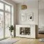 Vetrinetta Kavieng 11 | Rovere e Bianco | 110 x 178 x 40 cm | Design moderno ed elegante