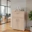 Armadio Garut 17 rovere Sonoma | 118 x 80 x 40 cm | Design moderno e compatto