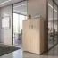 Armadio Garut 26 | Rovere Sonoma | 156 x 80 x 40 cm | Design moderno e funzionale