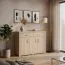 Madia Lorengau 23 | Rovere Sonoma | 109 x 138 x 40 cm | Design moderno e pratico