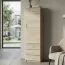Armadio Pamulang 15 | Rovere Sonoma | 200 x 52 x 40 cm | Design moderno e capiente