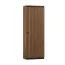 Armadio Mojokerto 22 | Noce e Nero | 194 x 70 x 39 cm | Design moderno e pratico
