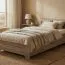 Letto una piazza e mezza Kikori 07 | Rovere Sonoma | 120 x 200 cm | Design moderno e robusto
