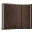 Armadio scorrevole Aitape 38 | Rovere Sonoma scuro | 188 x 250 x 60 cm | Design moderno e capiente