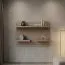 Mensola Kerowagi 08 | Rovere Sonoma | 76 x 125 x 23 cm | Design moderno e pratico