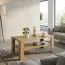 Tavolino da salotto Vanimo 12 | Color rovere | 115 x 60 x 48 cm | Design moderno e funzionale