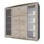 Vetrinetta Rabaul 03 rovere Sonoma | Design moderno | 140 x 164 x 40 cm | Ampio spazio | Robusta
