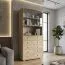 Vetrina Rabaul 26 | Rovere Sonoma | 200 x 94 x 40 cm | Design moderno e spazioso