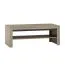 Tavolino da salotto Kundiawa 18 | Rovere Sonoma chiaro/scuro | 120 x 60 x 48 cm | Design moderno