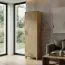 Armadio Alotau 09 rovere | 200 x 65 x 60 cm | Design moderno e robustezza