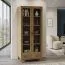 Vetrina Alotau 10 in rovere | 200 x 80 x 40 cm | Moderna, capiente, elegante