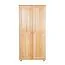 Armadio in legno di pino massiccio naturale 008 - Dimensioni 190 x 90 x 60 cm (H x L x P)