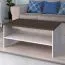 Tavolino soggiorno Aitape 24 | Rovere Sonoma scuro/chiaro | 120 x 60 x 56 cm | Design moderno