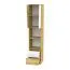 Armadio Sirte 05 | rovere e bianco opaco | 190 x 40 x 40 cm | design moderno e funzionale
