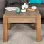 Tavolino in rovere marrone | Stile country accogliente | 50 x 70 x 70 cm | Serie Sardona