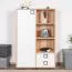 Cameretta - Cassettiera "Benjamin" 26, faggio / bianco - 134 x 86 x 37 cm (h x l x p)