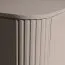 Set soggiorno completo 6 pezzi | Colore cashmere | Strisce decorative in rilievo | Soft close | Gambe in metallo
