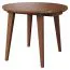 Tavolo da pranzo rotondo allungabile Gorica 25 | Rovere massiccio rustico | 100-300 cm | Stabile e robusto